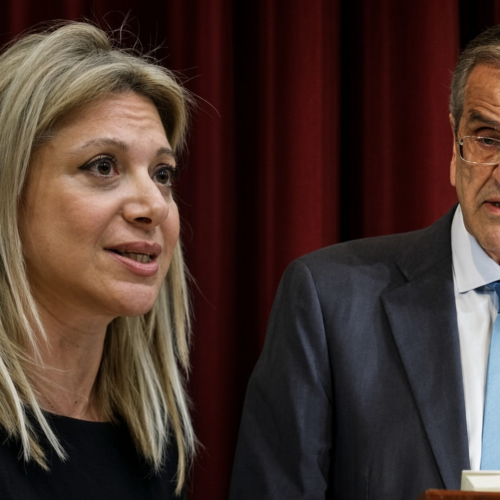 Καρυστιανού κατά Σαμαρά για Λιβύη: «Αν είχες διευθετήσει την ΑΟΖ και επεκτείνει τα χωρικά ύδατα στα 12 ν.μ όταν ήσουν Πρωθυπουργός δεν θα είχε επιτραπεί η επικύρωση του παράνομου τουρκολιβυκού μνημονίου σήμερα»…