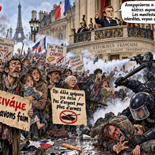 Οι κουκουλοφόροι, οι λεηλασίες, τα δακρυγόνα και η Ευρώπη που ετοιμάζεται για πόλεμο! Διάβασε το μέχρι τέλους…