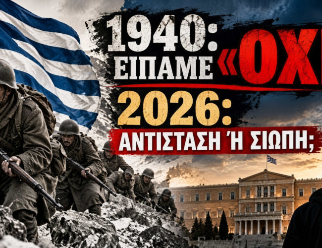 Το ΟΧΙ δεν ήταν επέτειος. Ήταν στάση ζωής  και σήμερα μας ζητά λογαριασμό…