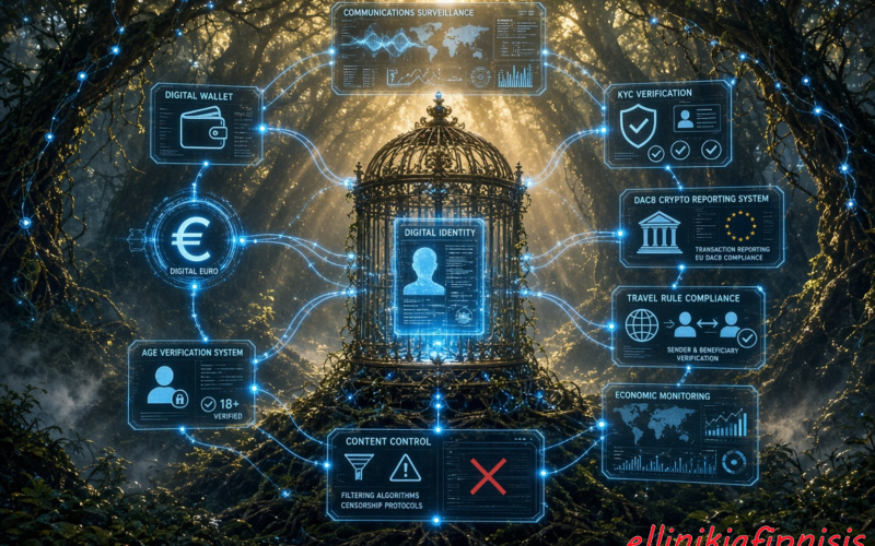 Το Ψηφιακό Κλουβί: Το 2026 είναι η χρονιά που σταμάτησαν να το κρύβουν – Προετοιμάσου υιοθετώντας τα ελάχιστα τεχνολογικά εργαλεία ελευθερίας που υπάρχουν – Διάβασε το μέχρι τέλους…
