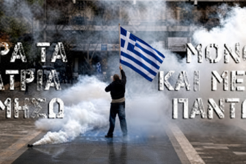 Η ελευθερία της ιερής Ελλάδος μας πάνω από τις κοινοβουλευτικές έδρες της νεοταξικής υποκρισίας…